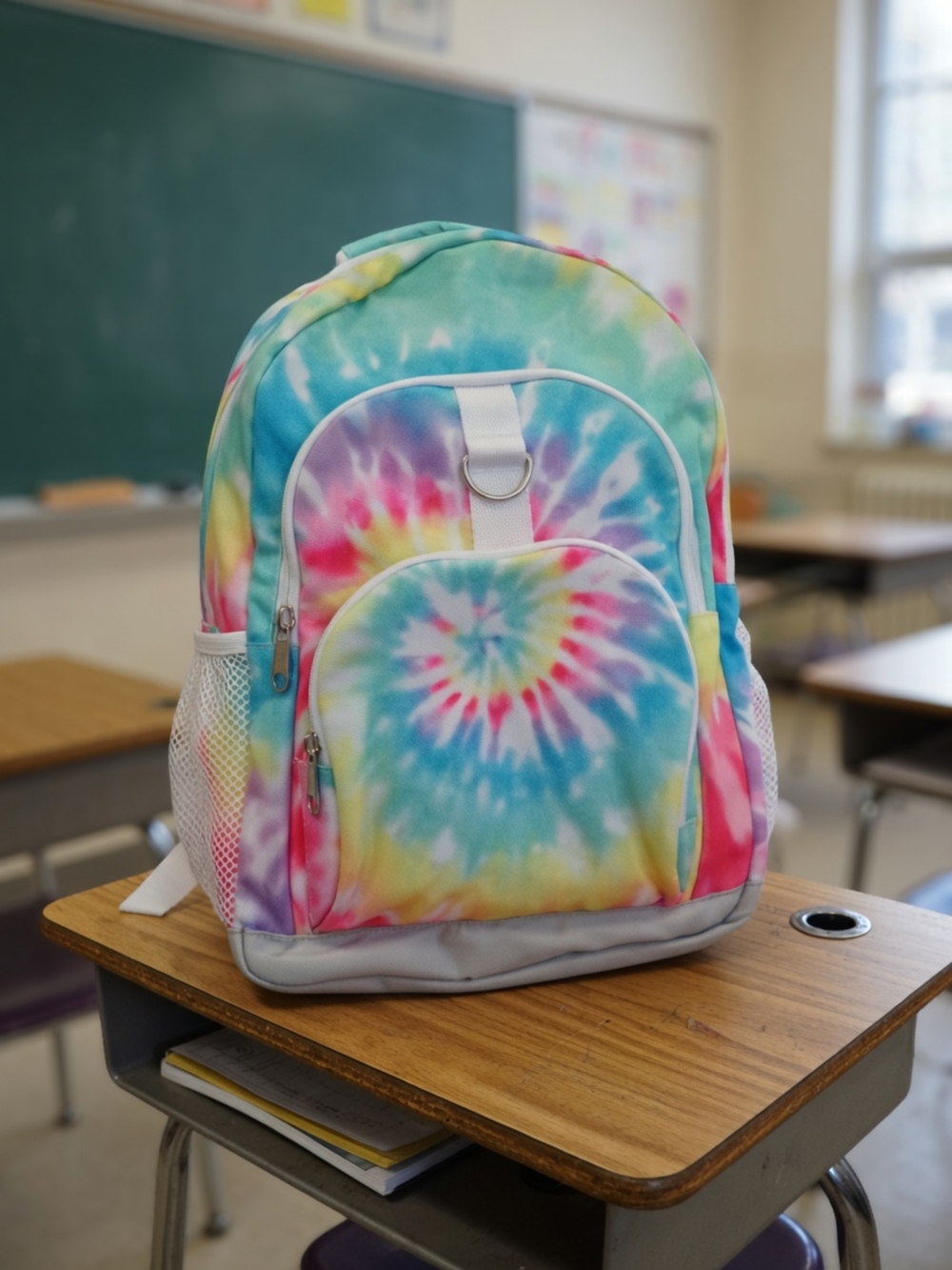 Pottery Barn Teen XL Gear-Up Tie-Dye Spiral Backpack